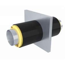 Опора неподвижная ППУ вариант Б тип 2 Ст3сп 26,8х2,8х255х16х1100х140х400 мм ГОСТ 3262-75