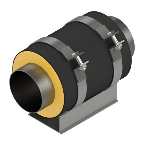 Опора скользящая для прокладки в футляре трубы ППУ 40х125х156,5х325х88х340 мм