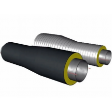 Переход стальной ППУ ПЭ тип 1 Ст20 45х3,5х32х3х1500 мм ГОСТ 8732-78