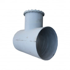 Тройник в ВУС изоляции с ЦПП равнопроходный 80х89х3,5 мм ГОСТ 17376-2001