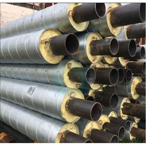 Труба в ППУ изоляции стальная в полиэтиленовой оболочке тип 1 Ст10 Ду76 76х3,5х140х3х29 мм ГОСТ 10705-80